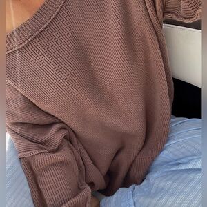 LAST ONE - Ribbed knit pullover